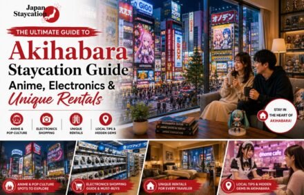 Akihabara Staycation Guide: Anime, Electronics & Unique Rentals