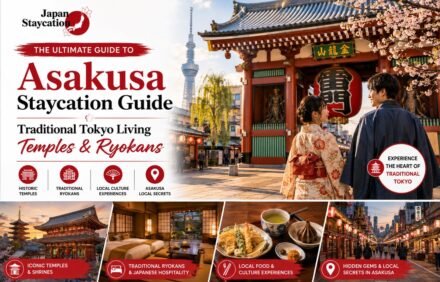 Asakusa Staycation Guide: Traditional Tokyo Living, Temples & Ryokans