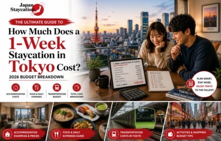 How Much Does a 1-Week Staycation in Tokyo Cost? (2026 Budget Breakdown)