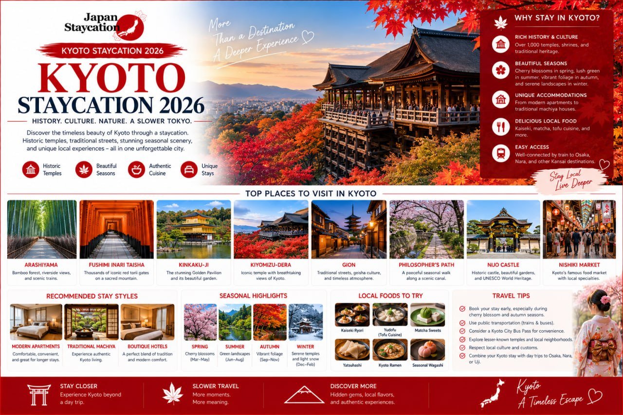 Kyoto Staycation 2026 Guide